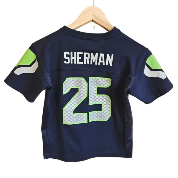 Seahawks Richard Sherman Football Jersey Youth Size Large (7) - Picture 6 of 8